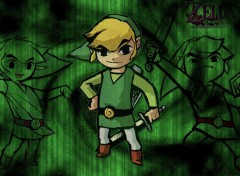 Fonds d'cran Jeux Vido Link in Windwaker