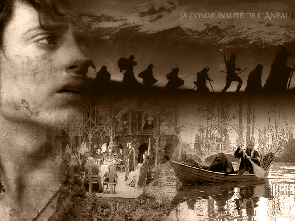 Wallpapers Movies The Lord of the Rings: The Fellowship of the Ring La communaut