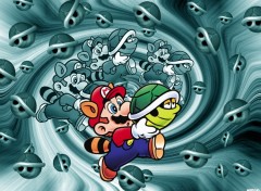 Fonds d'cran Jeux Vido Mario in carapace world^^