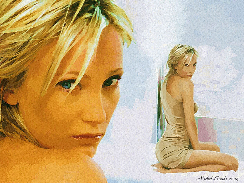 Wallpapers Art - Painting Characters Patricia Kaas