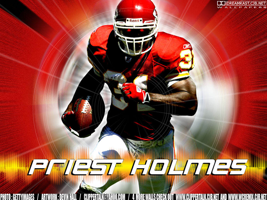 Wallpapers Sports - Leisures American Football Priest Holmes