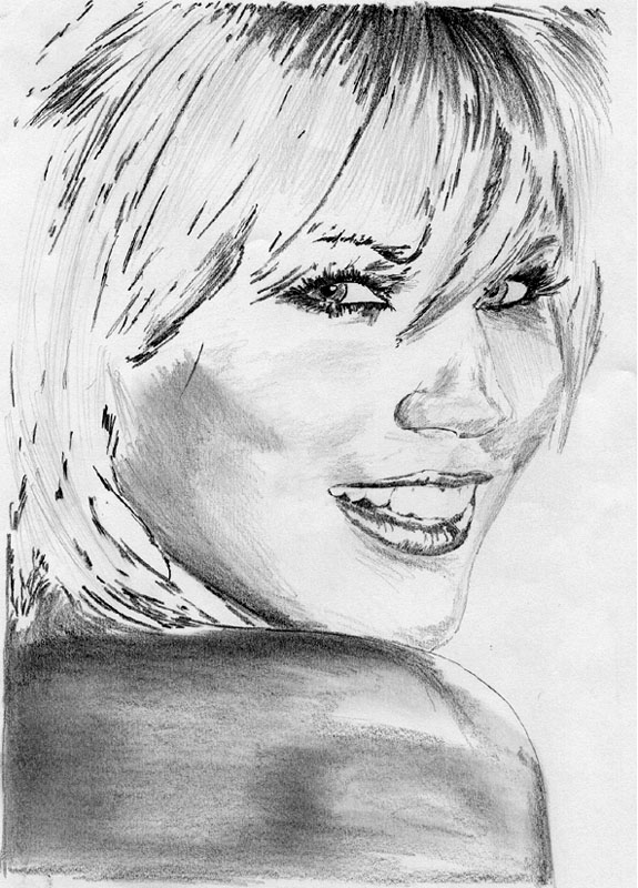 Wallpapers Art - Pencil Portraits darlene curtis