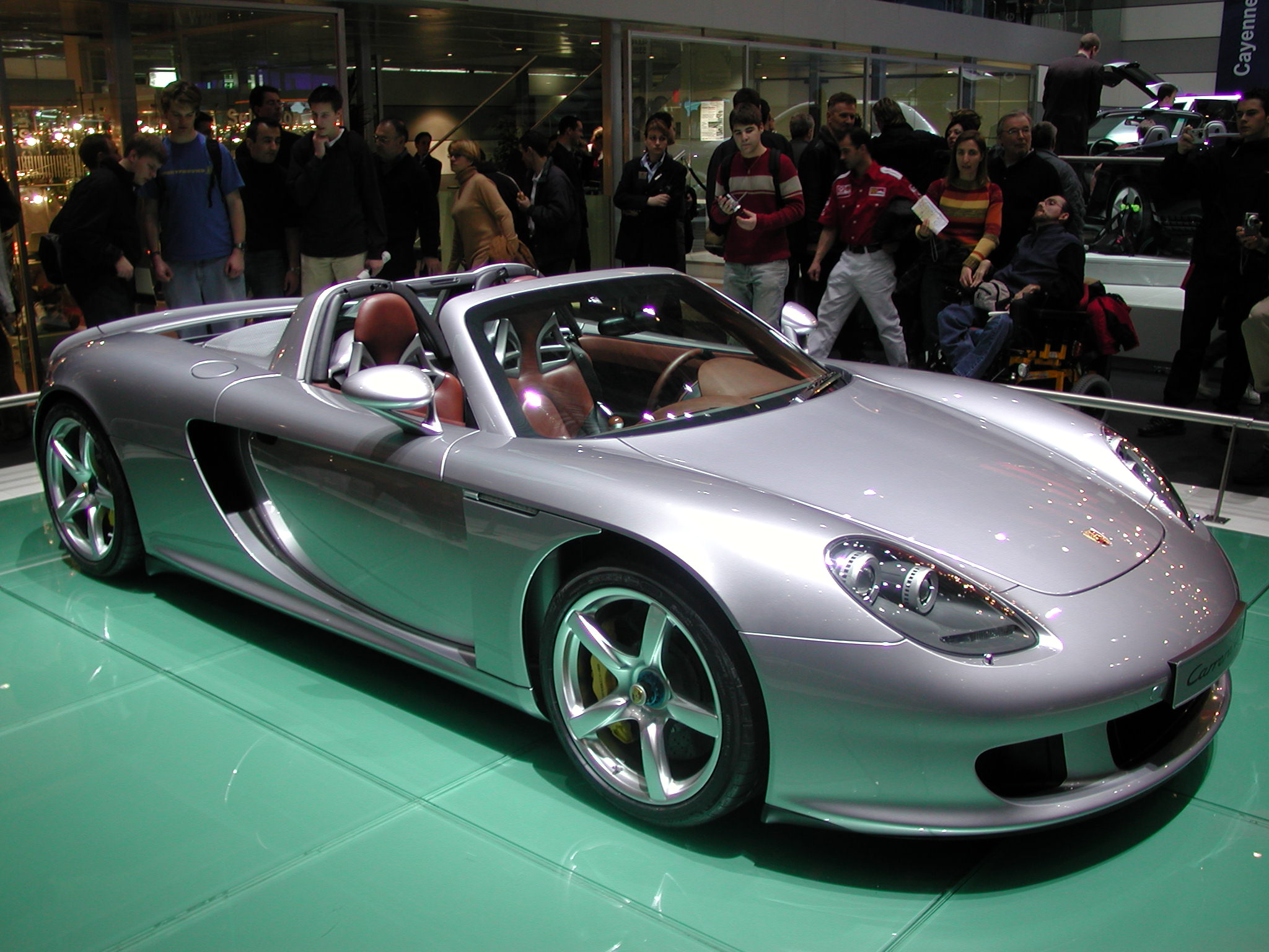 Fonds d'cran Voitures Porsche Carrera GT Geneve 2004