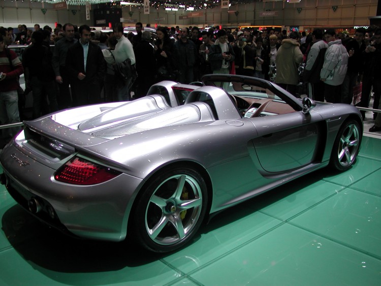 Fonds d'cran Voitures Porsche Carrera GT Geneve 2004-2