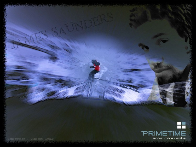 Fonds d'cran Sports - Loisirs Snowboard La team Eprimetime : James Saunders