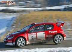 Fonds d'cran Voitures 206 WRC