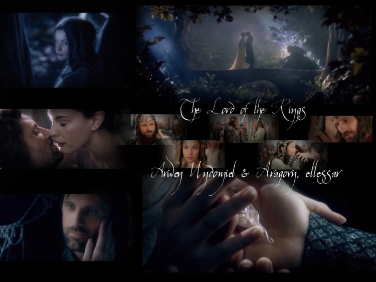 Wallpapers Movies The Lord of the Rings: The Return of the King Arwen & Aragorn