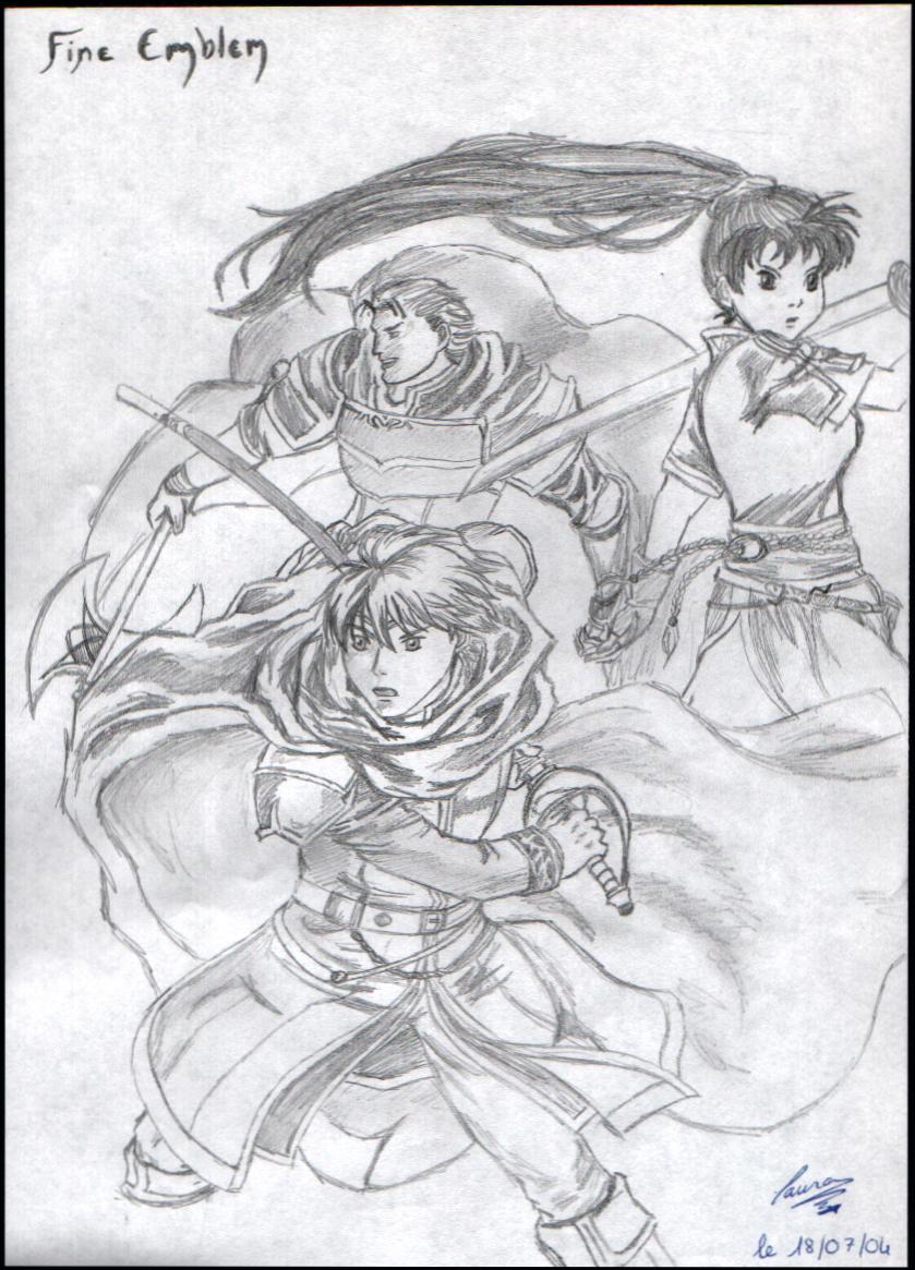 Fonds d'cran Art - Crayon Jeux Vido Fire Emblem