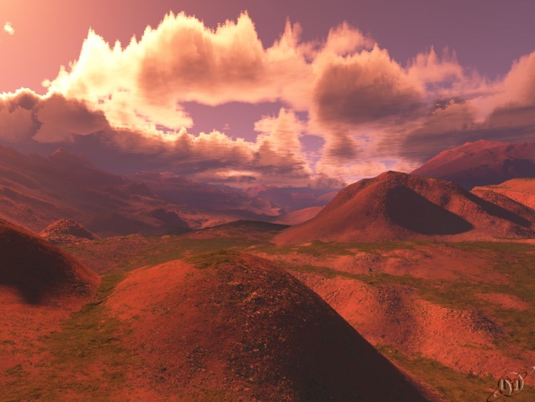 Fonds d'cran Art - Numrique 3D - Terragen Dans mon pays...