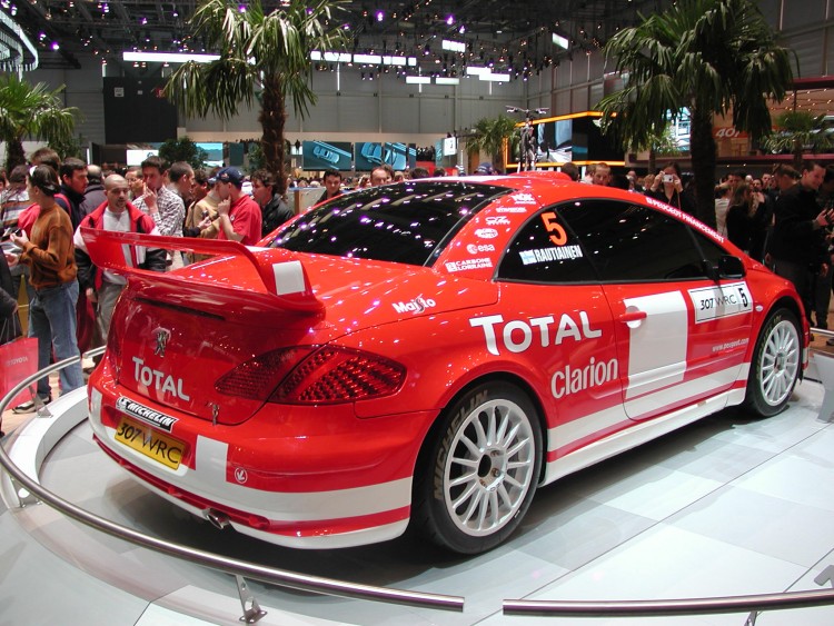 Fonds d'cran Voitures Peugeot 307 WRC Geneve 2004