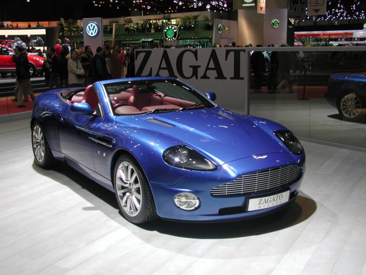 Wallpapers Cars Aston Martin Vanquish Zagato Geneve 2004