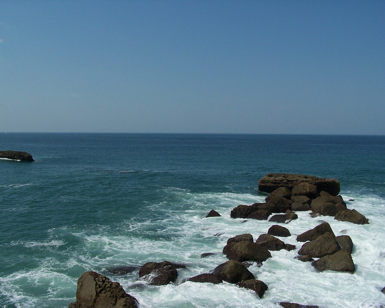 Wallpapers Nature Seas - Oceans - Beaches Biarritz