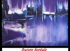 Wallpapers Art - Painting aurore boreale