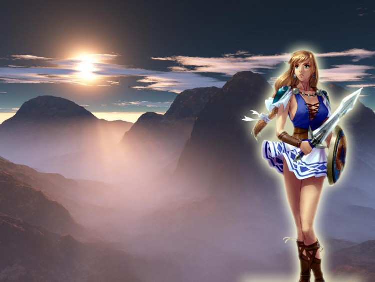 Fonds d'cran Jeux Vido SoulCalibur II Sophitia