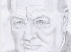 Wallpapers Art - Pencil Winston Churchill