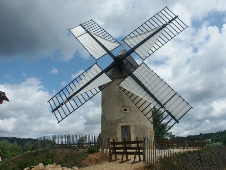 Wallpapers Constructions and architecture Windmills Moulin du Bournat