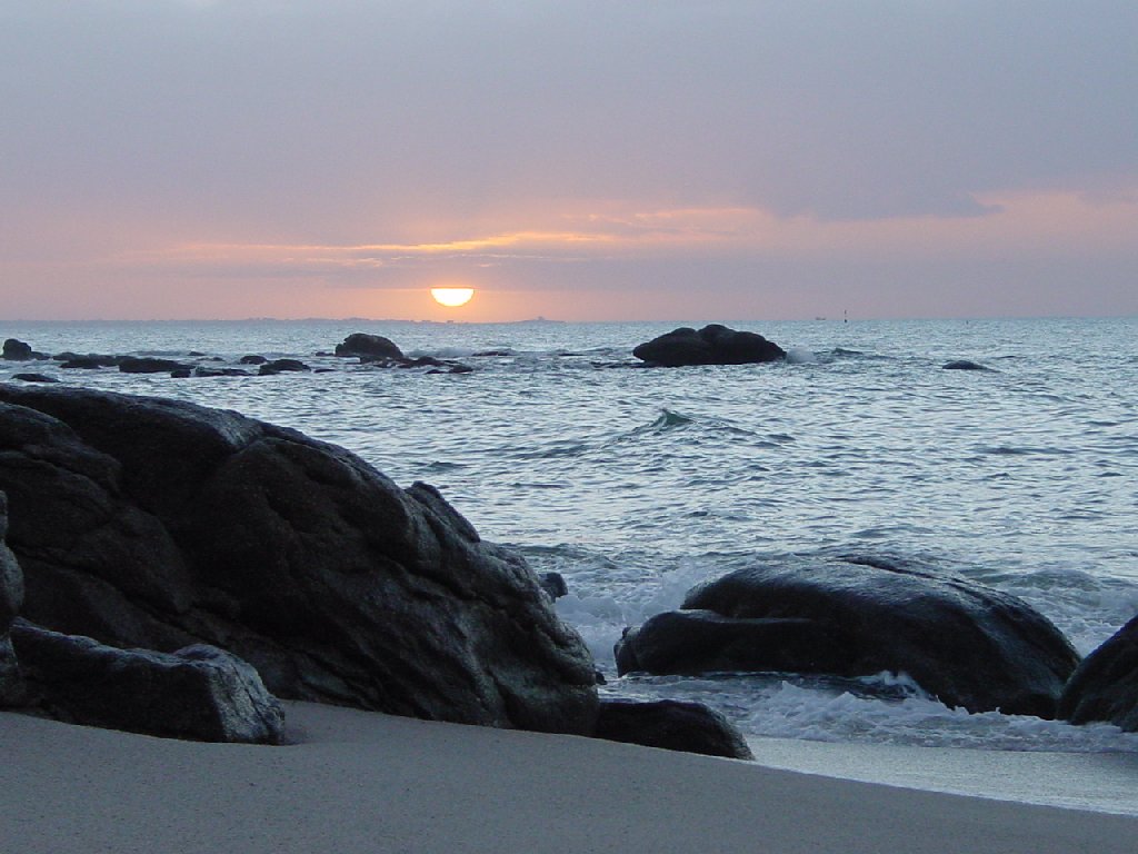 Fonds d'cran Nature Mers - Ocans - Plages un dimanche tot !