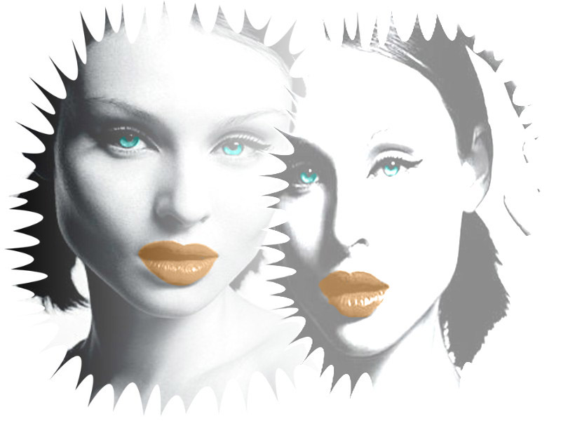 Wallpapers Digital Art Portraits Twins