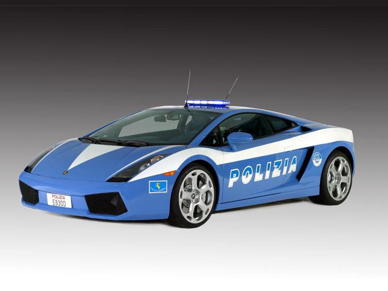 Fonds d'cran Voitures Lamborghini Gallardo Polizia