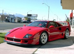 Fonds d'cran Voitures Ferrari F 40