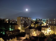 Wallpapers Trips : Europ Isre- grenoble la nuit