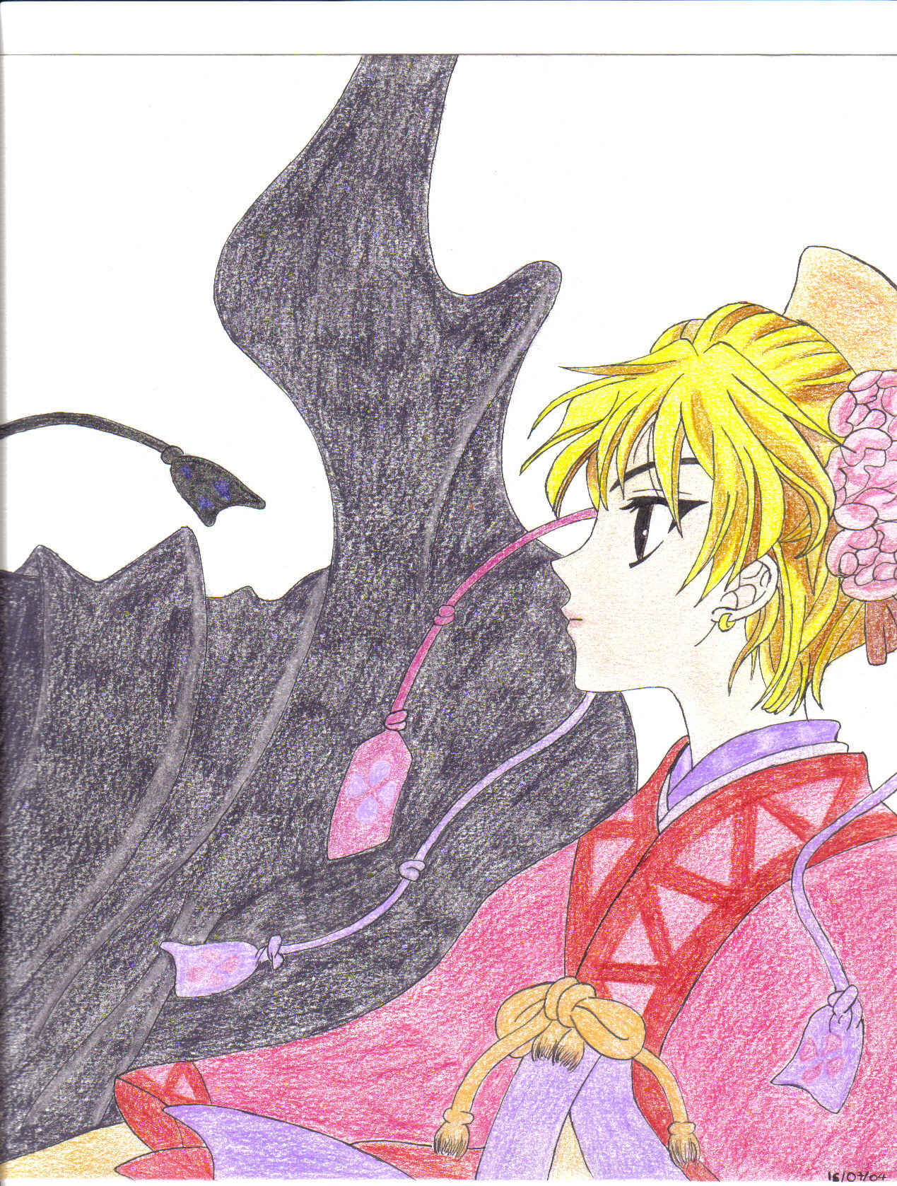 Fonds d'cran Art - Crayon Manga - Fruits Basket Momiji