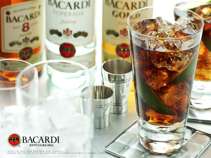 Wallpapers Brands - Advertising Bacardi Bacardi rhum