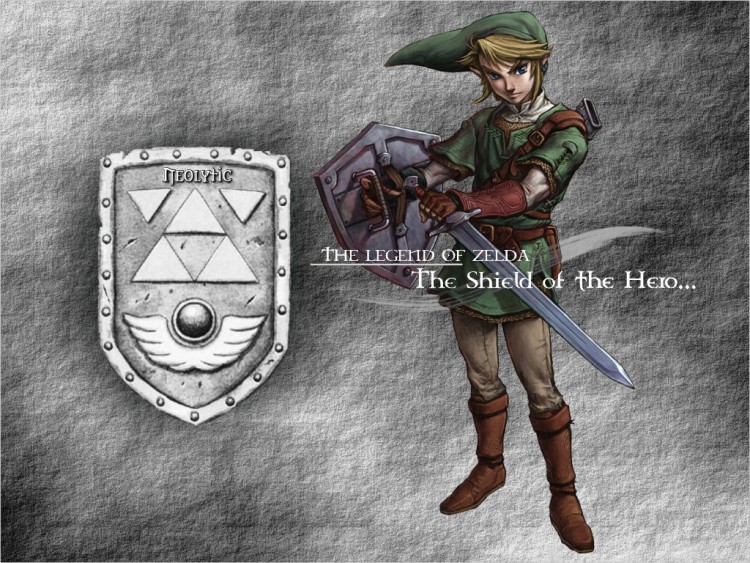 Fonds d'cran Jeux Vido Zelda Shield of Link