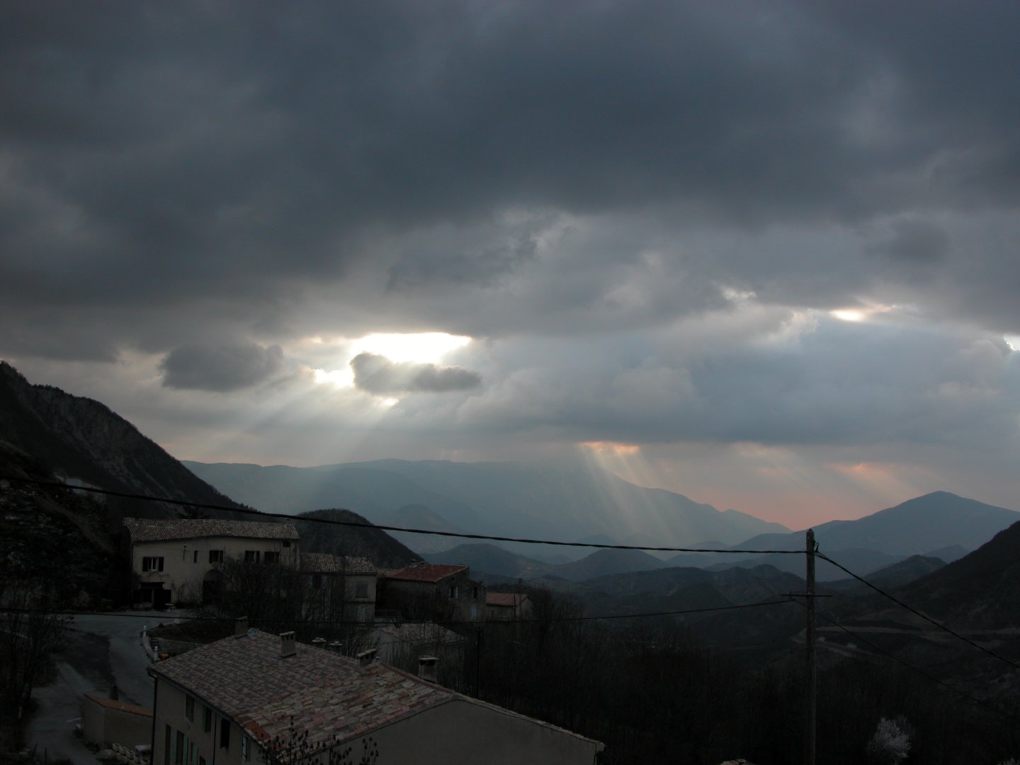 Fonds d'cran Nature Couchers et levers de Soleil ventoux