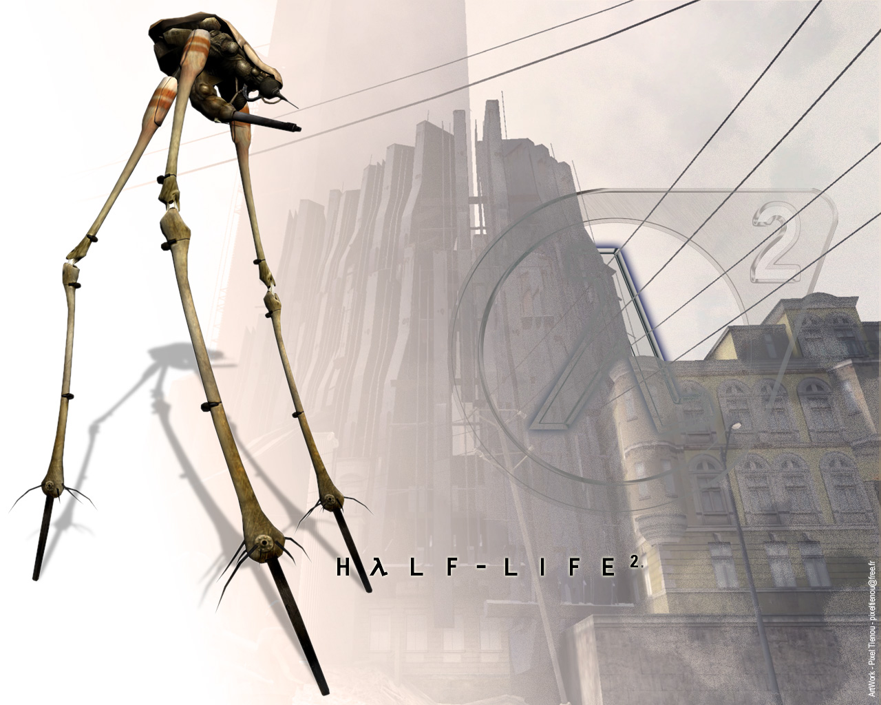 Fonds d'cran Jeux Vido Half-life 2 HL2 - Strider