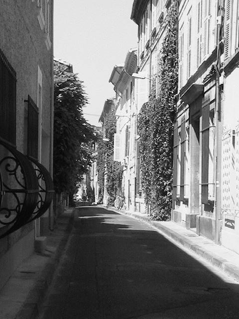 Wallpapers Trips : Europ France > Provence-Alpes-Cte d'Azur Avignon- Une rue semi clair