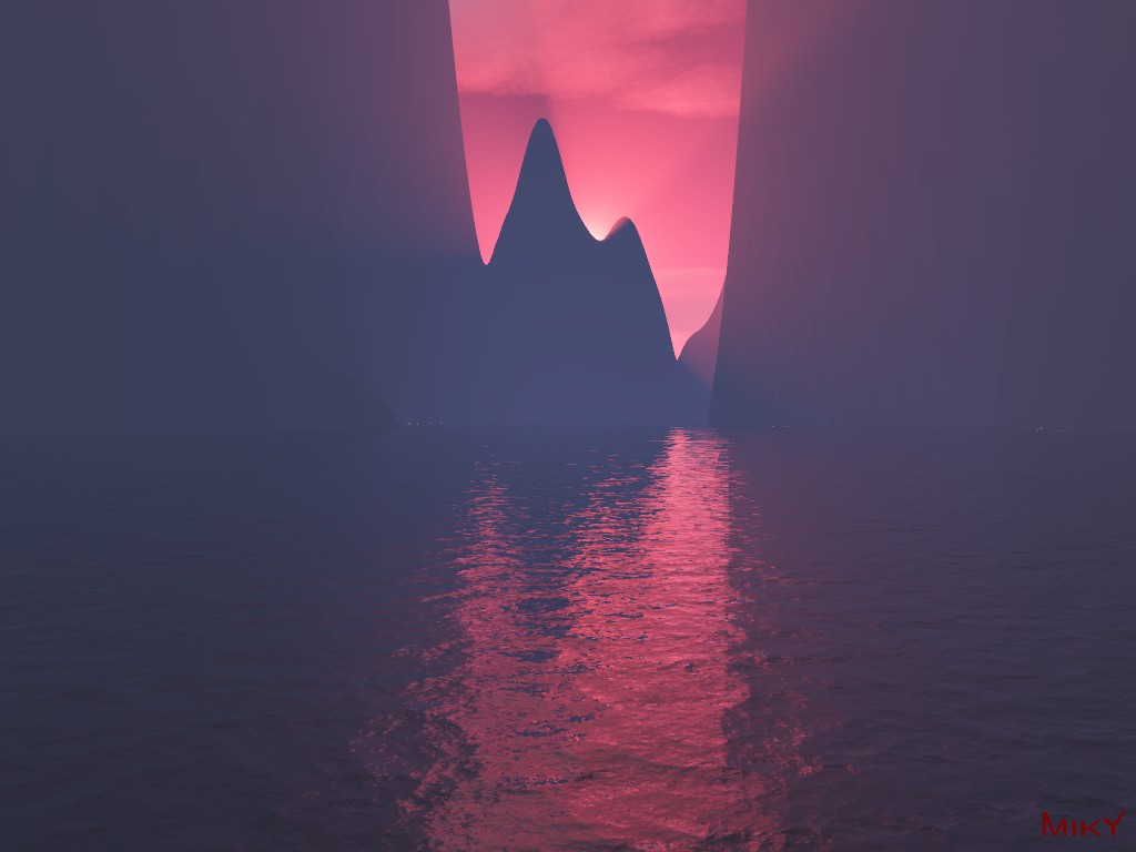 Wallpapers Digital Art 3D - Terragen Strange valley