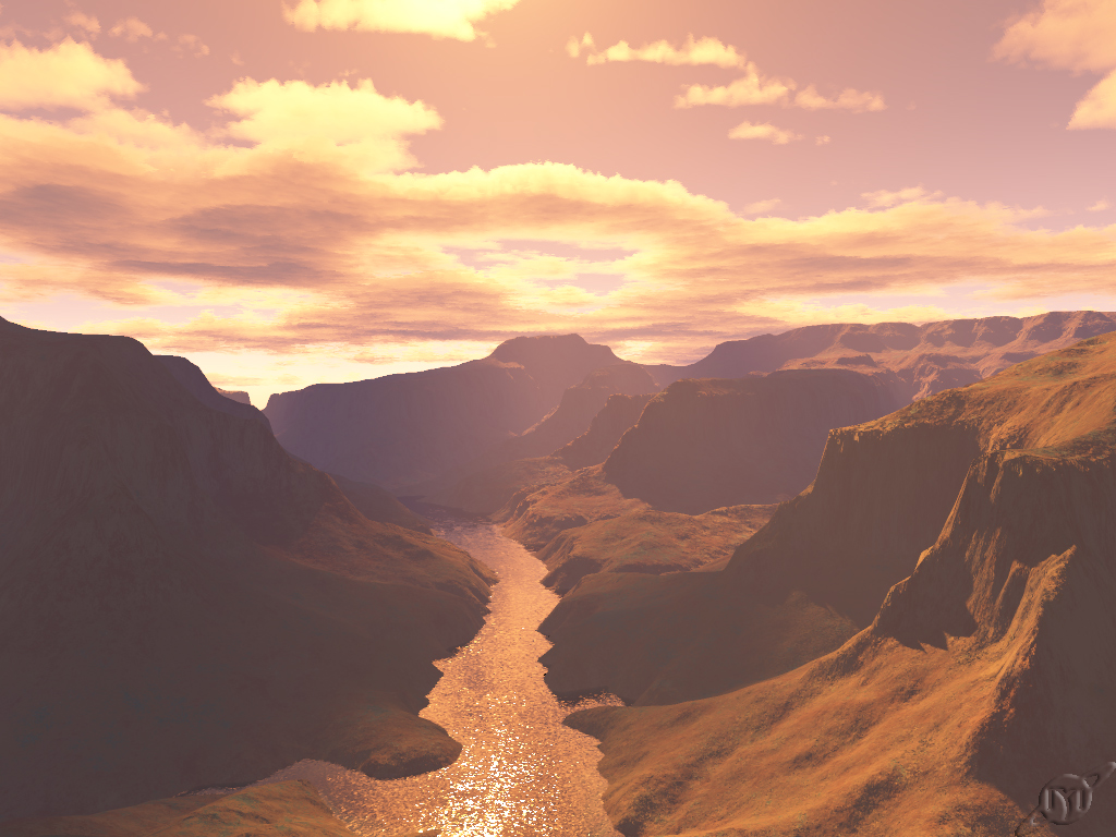 Wallpapers Digital Art 3D - Terragen Marno