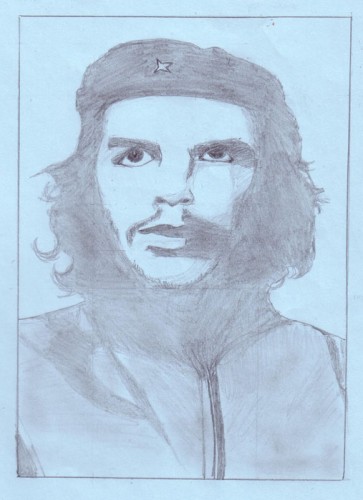 Fonds d'cran Art - Crayon Portraits Cheguevara