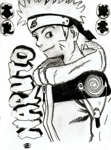 Fonds d'cran Art - Crayon Manga - Naruto Naruto!!!!!!!