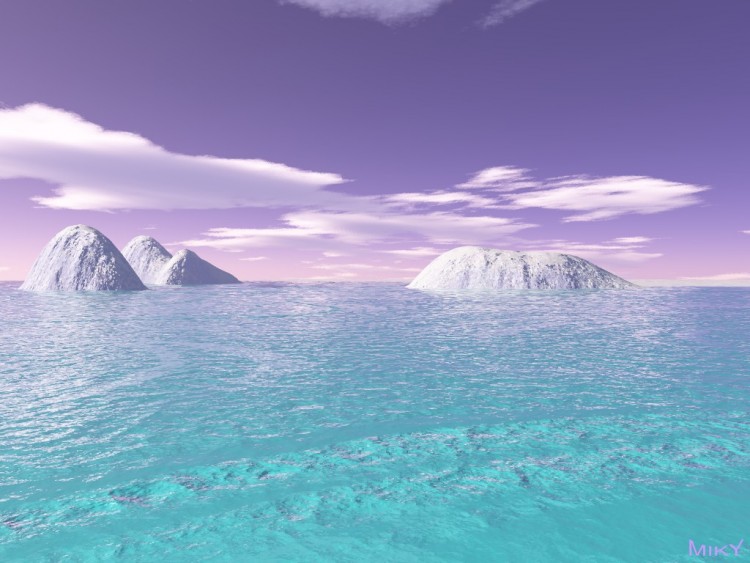 Wallpapers Digital Art 3D - Terragen Bear's paradise