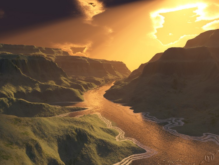 Wallpapers Digital Art 3D - Terragen Eldorado