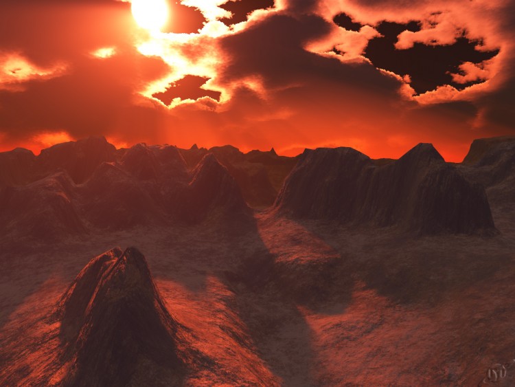 Fonds d'cran Art - Numrique 3D - Terragen Venus diablo