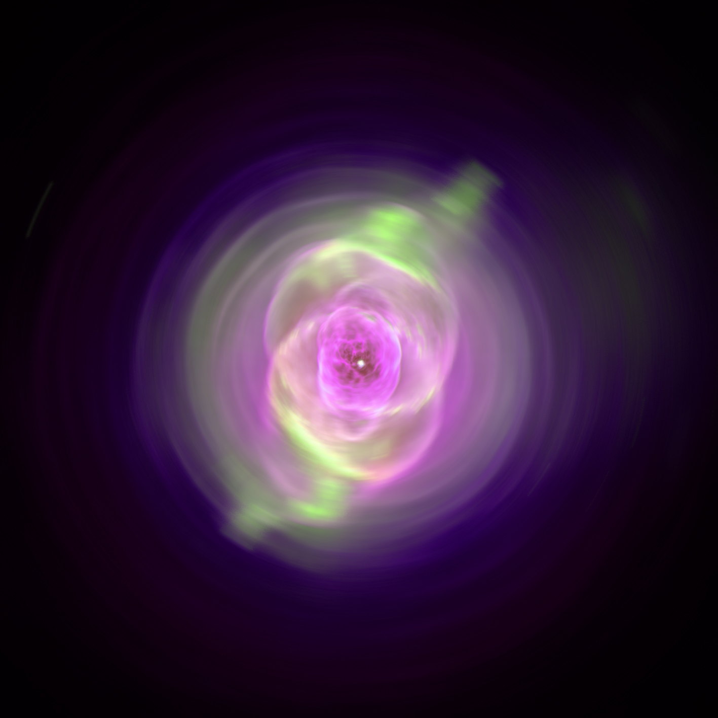 Fonds d'cran Art - Numrique Abstrait Cat's Eye Nebula Digital Progress