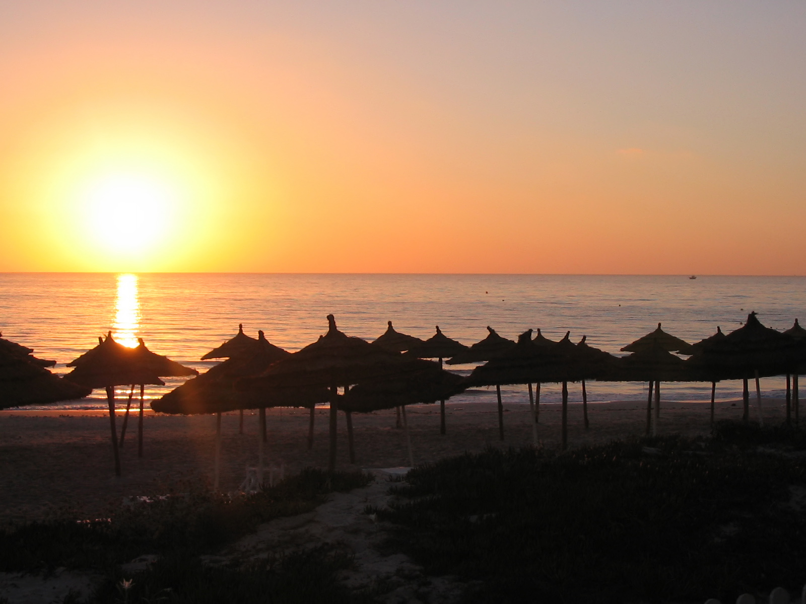 Wallpapers Nature Seas - Oceans - Beaches Plage de Mahdia, Tunisie