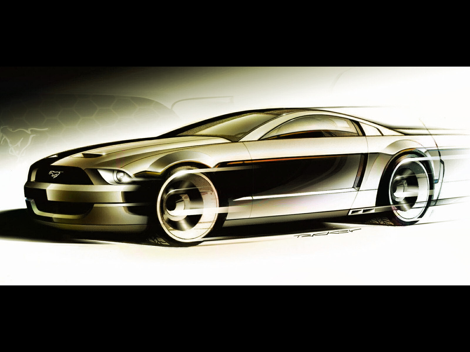 Fonds d'cran Voitures Mustang Ford Mustang GT Concept