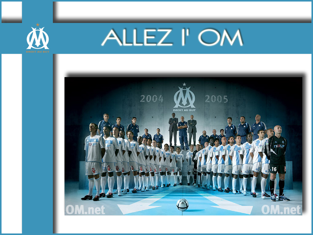 Wallpapers Sports - Leisures Football Photo officielle OM 2004-2005