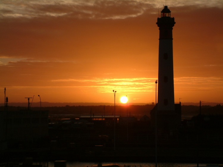 Wallpapers Nature Sunsets and sunrises Lever soleil Ouistreham