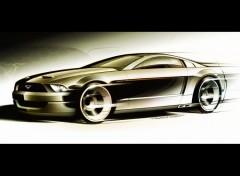 Fonds d'cran Voitures Ford Mustang GT Concept