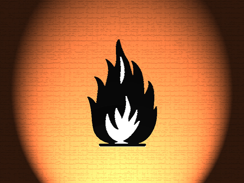 Wallpapers Brands - Advertising Logos Fire Warning