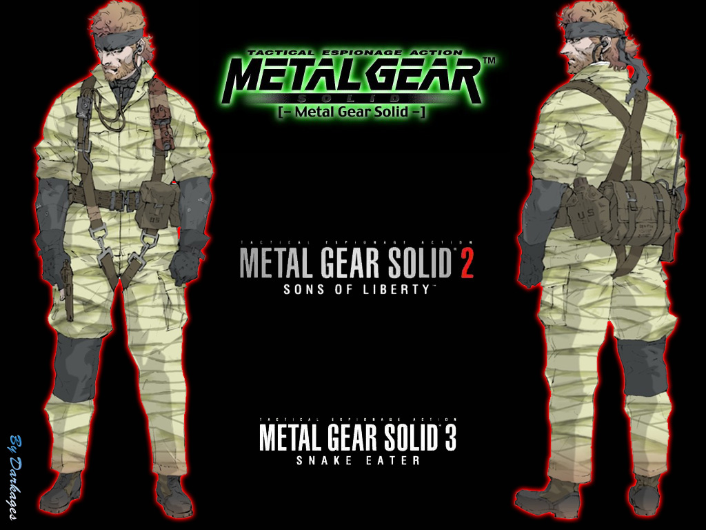 Fonds d'cran Jeux Vido Metal Gear Solid Titre