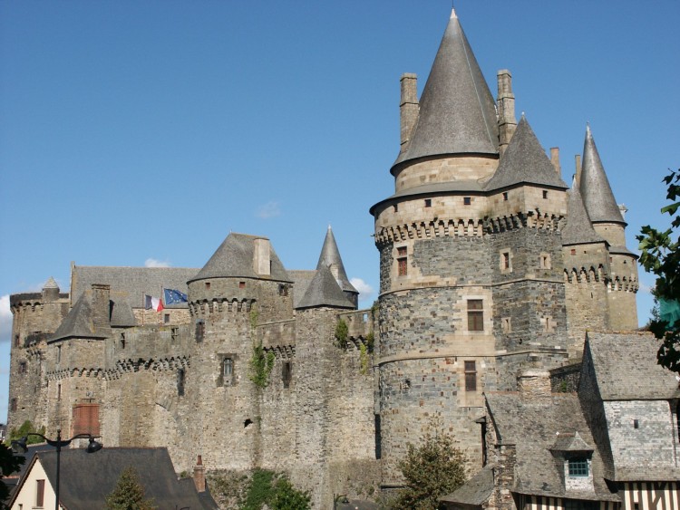 Wallpapers Trips : Europ France - Miscellaneous Chateau de Vitr2