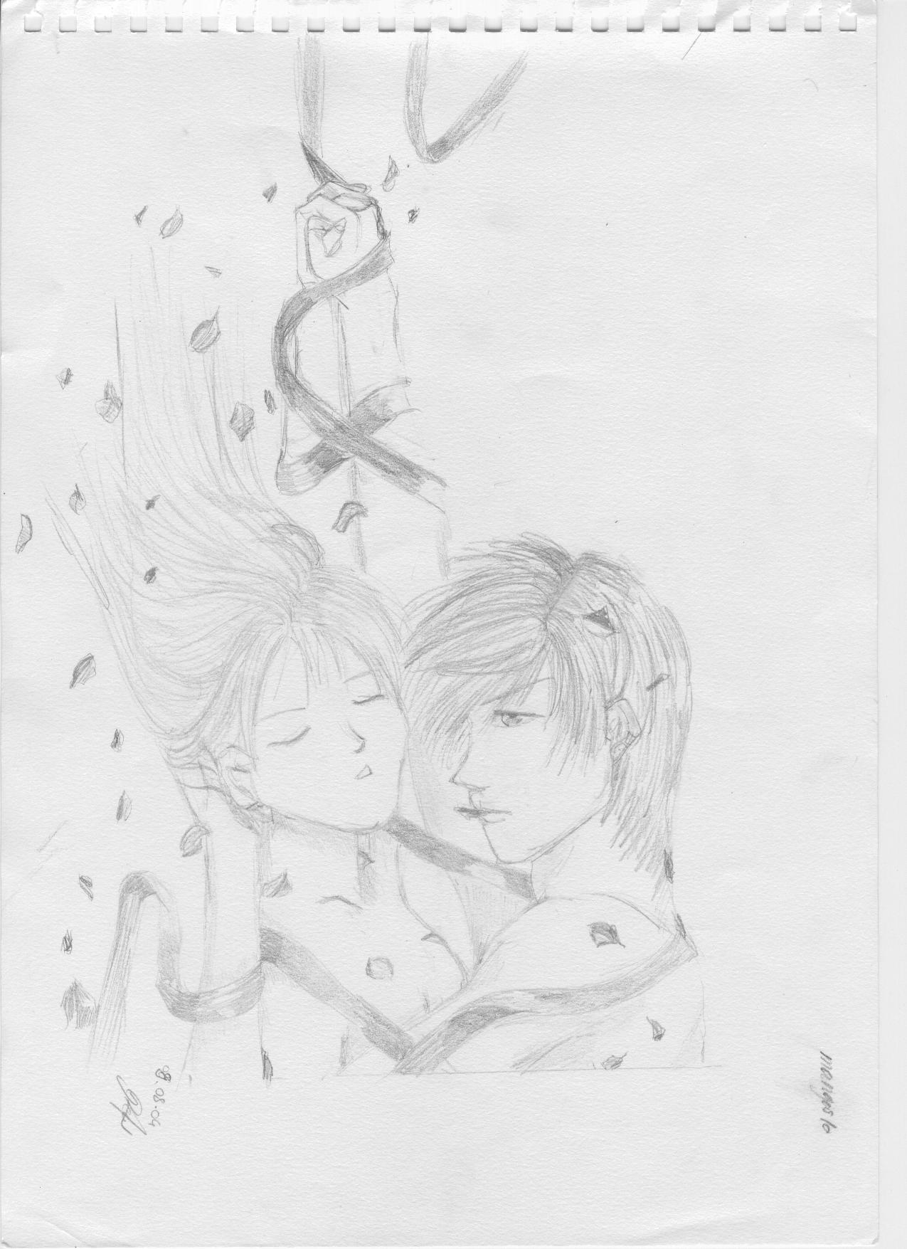 Fonds d'cran Art - Crayon Manga - Ayashi no Ceres Does the real love exist?