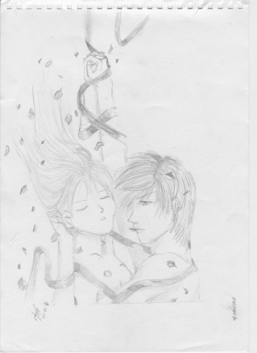 Fonds d'cran Art - Crayon Manga - Ayashi no Ceres Does the real love exist?