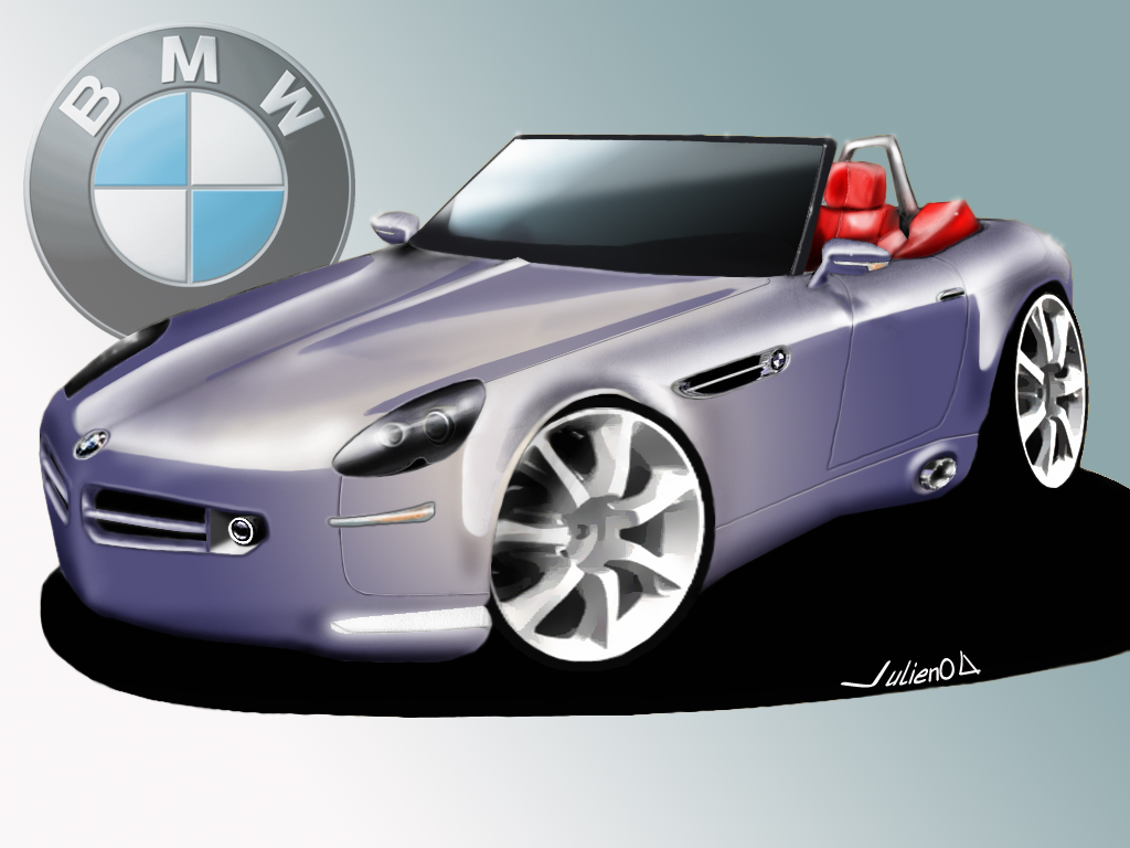 Wallpapers Cars BMW dessin Z8